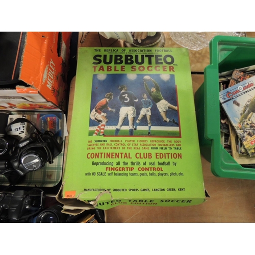 95 - Subbuteo table soccer game Continental Club edition, boxed