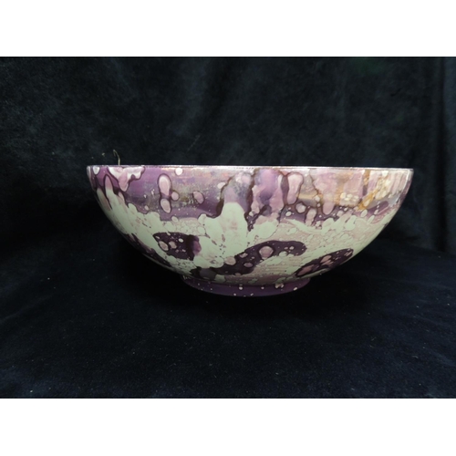 273 - Sunderland lustre bowl printed with 'SHIP SALLY'