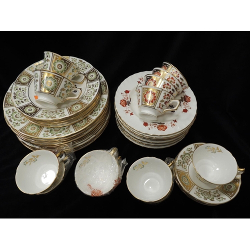 279 - Royal Crown Derby dinner and tea wares including 