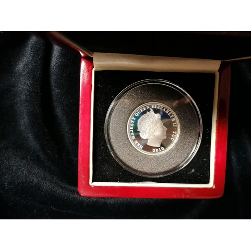 474 - Piedfort £5 silver proof coin celebrating the Royal engagement of Prince William and Catherine, weig... 