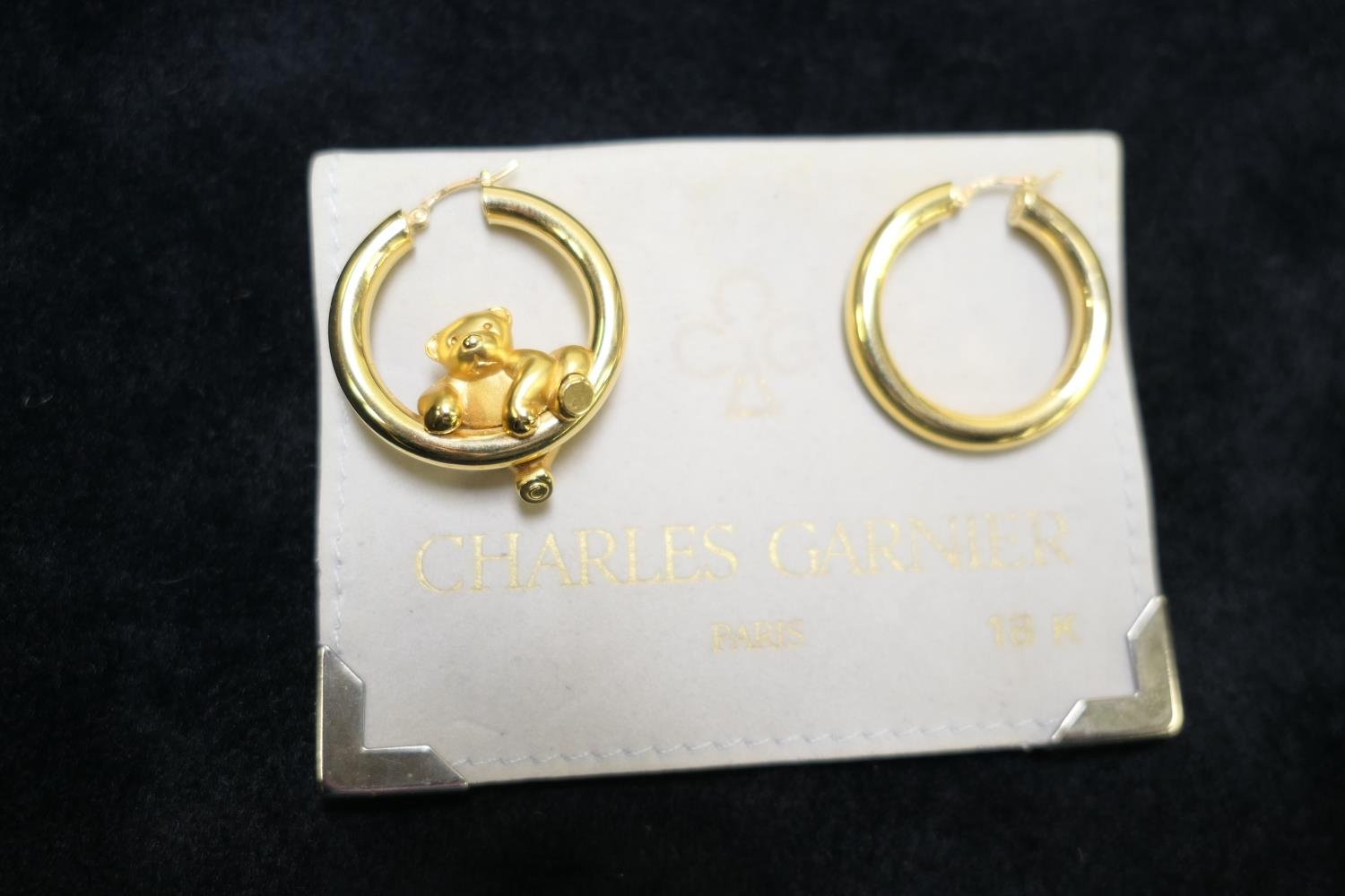 Charles garnier panther on sale earrings