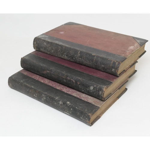 595 - George Ormerod 'History of the County Palatine and City of Chester', 1819, published in three volume... 