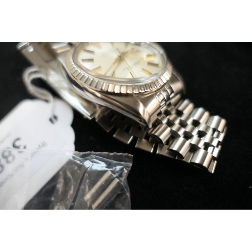 388 - Rolex Oyster Perpetual Datejust gent's stainless steel wristwatch, circa 1983, serial no. 74*****, 2... 