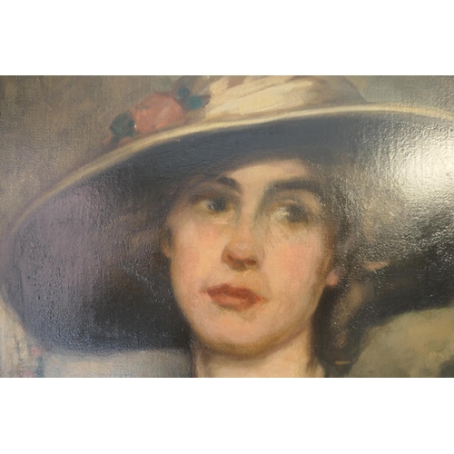 547 - William George Robb (1872-1940), Portrait of Louisa Ann Inglis (1857-1935), wife of Sir James Charle... 