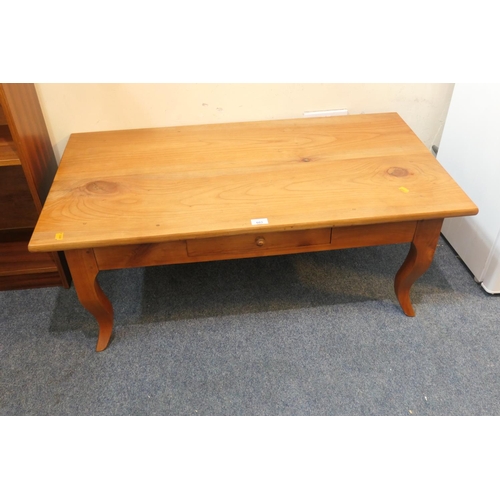 603 - Modern cherrywood coffee table