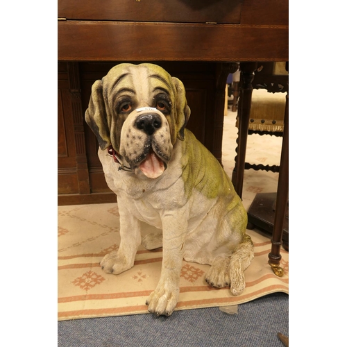 670 - Large model of a St. Bernard dog