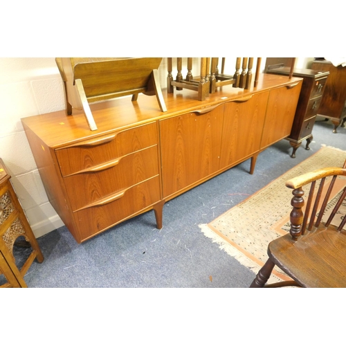 400 - McIntosh teak sideboard, length 202cm