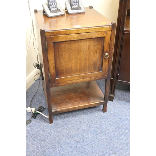 439 - Mahogany night cabinet