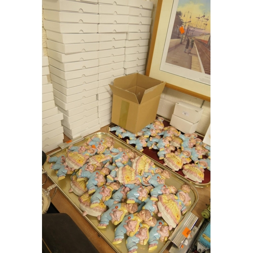 32 - Quantity of Pendelfin china collectables with boxes and certificates, not necessarily complete