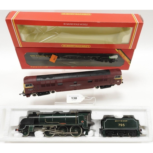 138 - Hornby 00 gauge Co-Co, diesel hydraulic locomotive 'Western King' (boxed); also Hornby 00 gauge, Cla... 