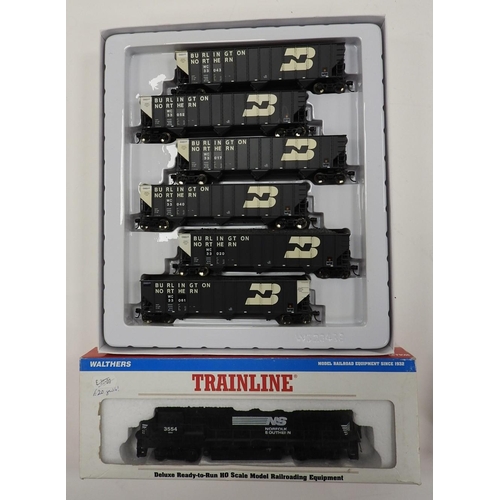164 - Walthers Trainline H0 gauge American Norfolk Southern locomotive (boxed); also Walthers Trianline 'B... 