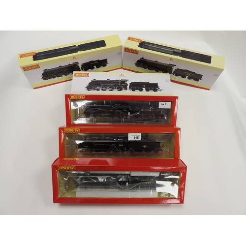 145 - Hornby 00 gauge, BR (late), S15 Class, loco and tender, 30830 (boxed); also Hornby 00 gauge, Souther... 