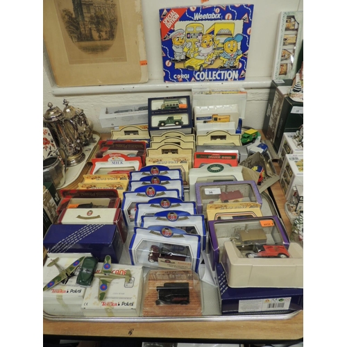 36 - Mixed, mainly boxed, die cast collectables including manufacturers Oxford die cast, Days Gone, Corgi... 