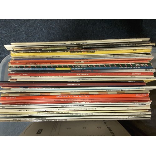 60 - Box of mixed genre LPs including Otis Redding / The Jimi Hendrix Experience at the Monterey Internat... 