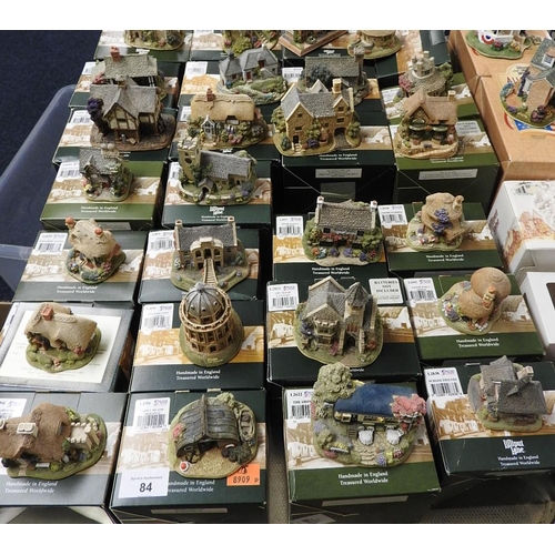 84 - Mixed Lilliput Lane collectables boxed including a limited edition 'The Biscuit Works, Carlisle' and... 