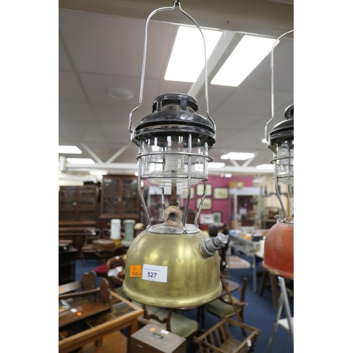 527 - Brass Tilley lamp