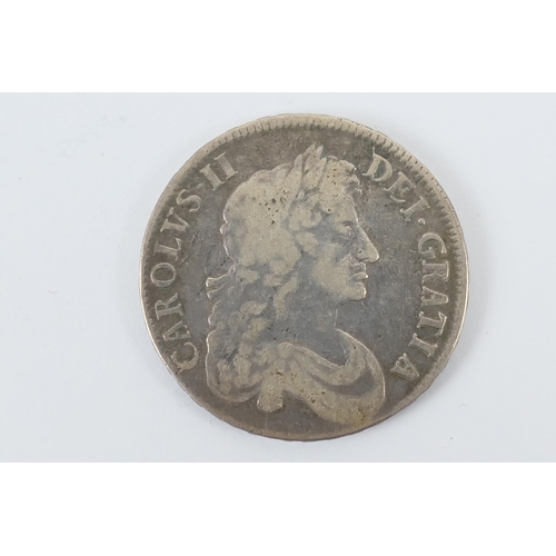 204 - Charles II crown, 1676, fourth bust OCTAVO (F)