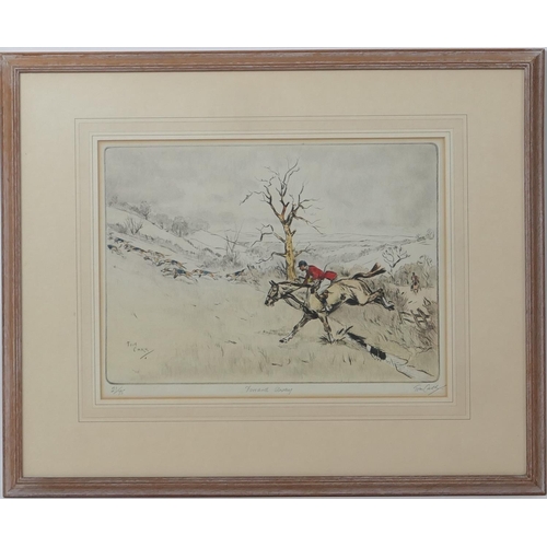 329 - Thomas (Tom) Carr (1912-77), Seven limited edition hunting scenes, each signed in pencil, titled and... 