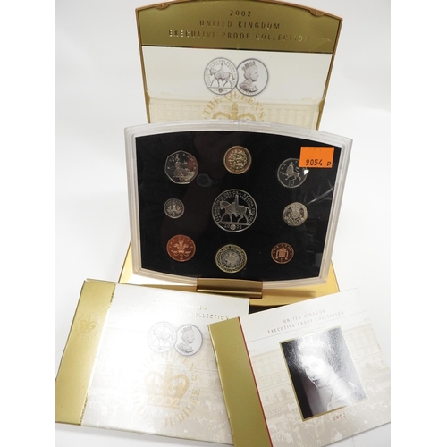 304 - United Kingdom 2002 Golden Jubilee executive proof coin set