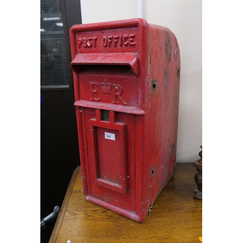 506 - ER II postbox, height 61cm