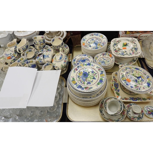 73 - Masons Ironstone China Regency pattern dinner, tea and coffee wares and a small quantity of Royal Ca... 