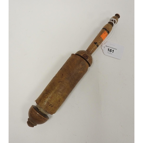 161 - Hebrew prayer scroll