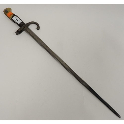 162 - French bayonet dated 1877