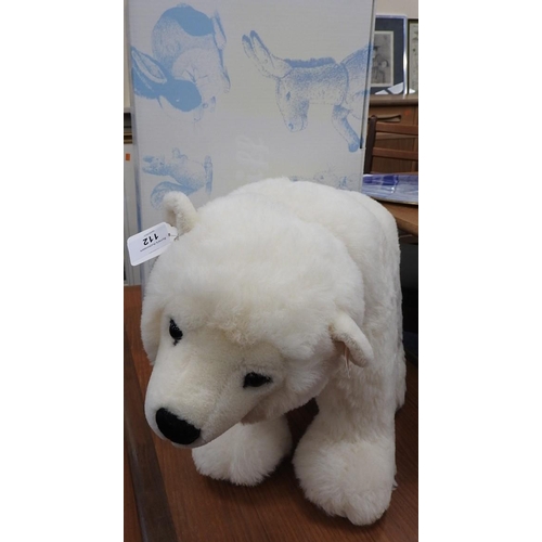 112 - Steiff Arco limited edition polar bear, boxed