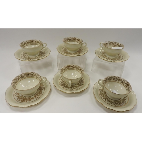 153 - Six Petite Selhmann Weiden cups and saucers