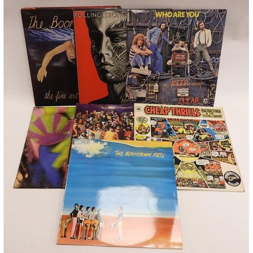 188 - Assortment of records including the very rare 'The Crazy World of Arthur Brown' featuring the classi... 