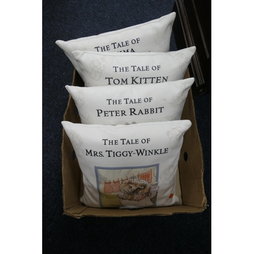 462 - Four Beatrix Potter cushions