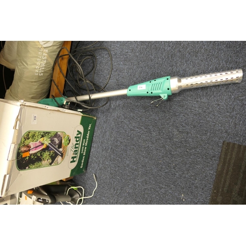 510 - The Handy Garden Blow shredder vac, also a Bergman electric weeder