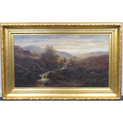 426 - William Mellor (1851-1931), On the Keswick Hills, oil on canvas, signed, titled verso, 72cm x 128cm