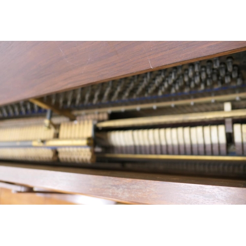 772 - Bluthner (Leipzig), upright pianoforte, manufactured 1898, serial no. 50024, rosewood cased, width 1... 