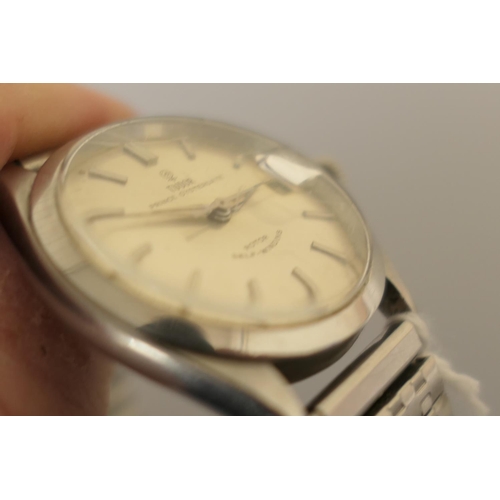 310 - Tudor Prince Oysterdate stainless steel gent's wristwatch, 29mm champagne dial with baton numerals, ... 