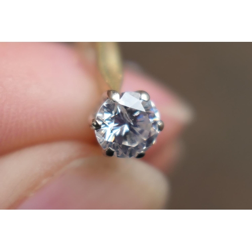 296 - Diamond solitaire ring, the round brilliant diamond of approx. 1ct, colour estimated as H/J and clar... 