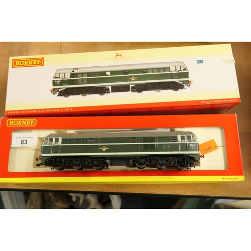 83 - Hornby 00 gauge BR Co-Co diesel electric Class 31 locomotive (R2420), boxed