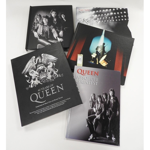 Rock group Queen memorabilia including '40 Years of Queen' an official