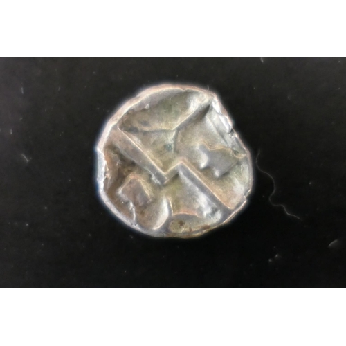 143 - Durotriges silver quarter stater, geometric type crescent 'boat' 'zigzag', weight approx. 1.33g
Ex-M... 