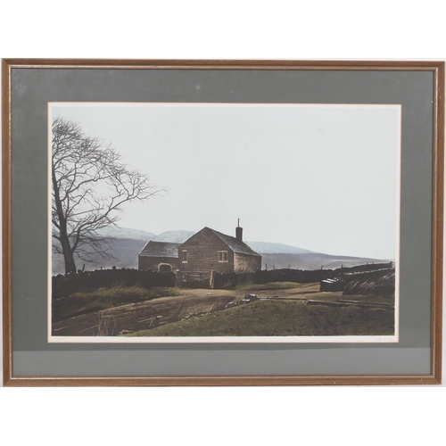 594A - Peter Brook (1927-2009), Pennine Way, limited edition chromolithographic print, numbered 101/150, si... 