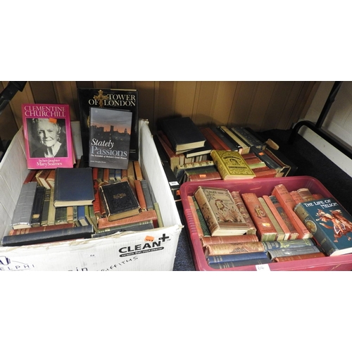 64 - Early 20th Century books and later including 'The Life of Nelson', 'Tales from Shakespeare', 'The Ch... 