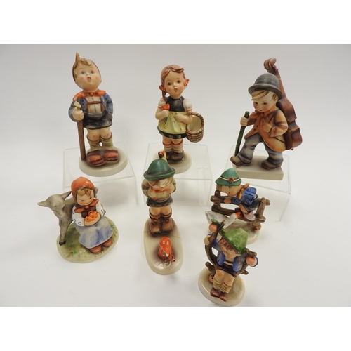 192 - Seven Hummel figures (one af)