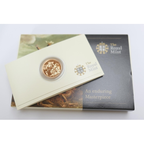 237 - 2009 United Kingdom sovereign (Royal Mint Bullion), boxed, weight 7.98g