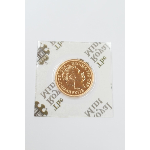 264 - 2011 United Kingdom sovereign (Royal Mint Bullion), original packaging, weight 7.98g