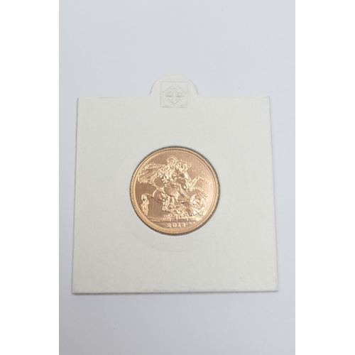 265 - 2013 United Kingdom sovereign (UNC), weight 7.98g