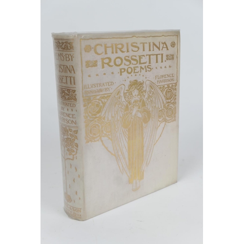 414 - 'Poems' by Christina Rossetti, illustrations by Florence Harrison, introduction by Alice Meynell, pu... 