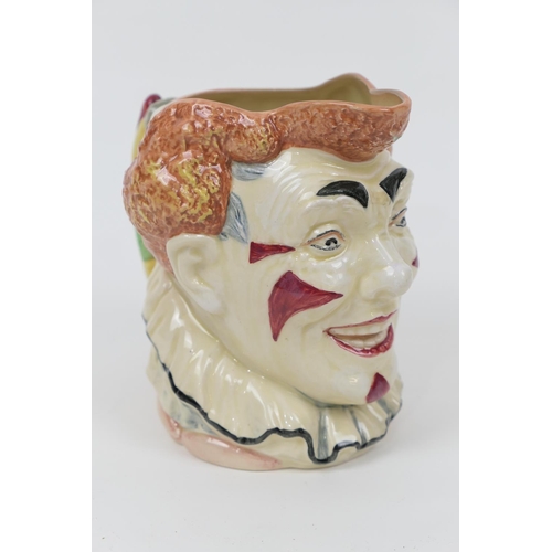 50 - Royal Doulton large character jug 'Clown' D5610, red haired version, height 16.5cm