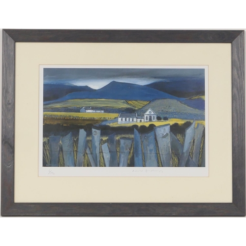 564 - Heather J Craigmile (b.1925), 'Conwy Valley', watercolour, signed and dated 1977, 16.5cm x 23cm; als... 