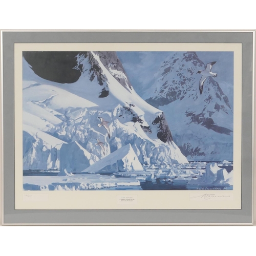 574 - Keith Shackleton (1923-2015), 'Cape Renard, A Summer Evening off The Antarctic Peninsula', limited e... 