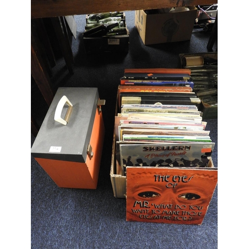 134 - Mixed genre albums and an empty LP case